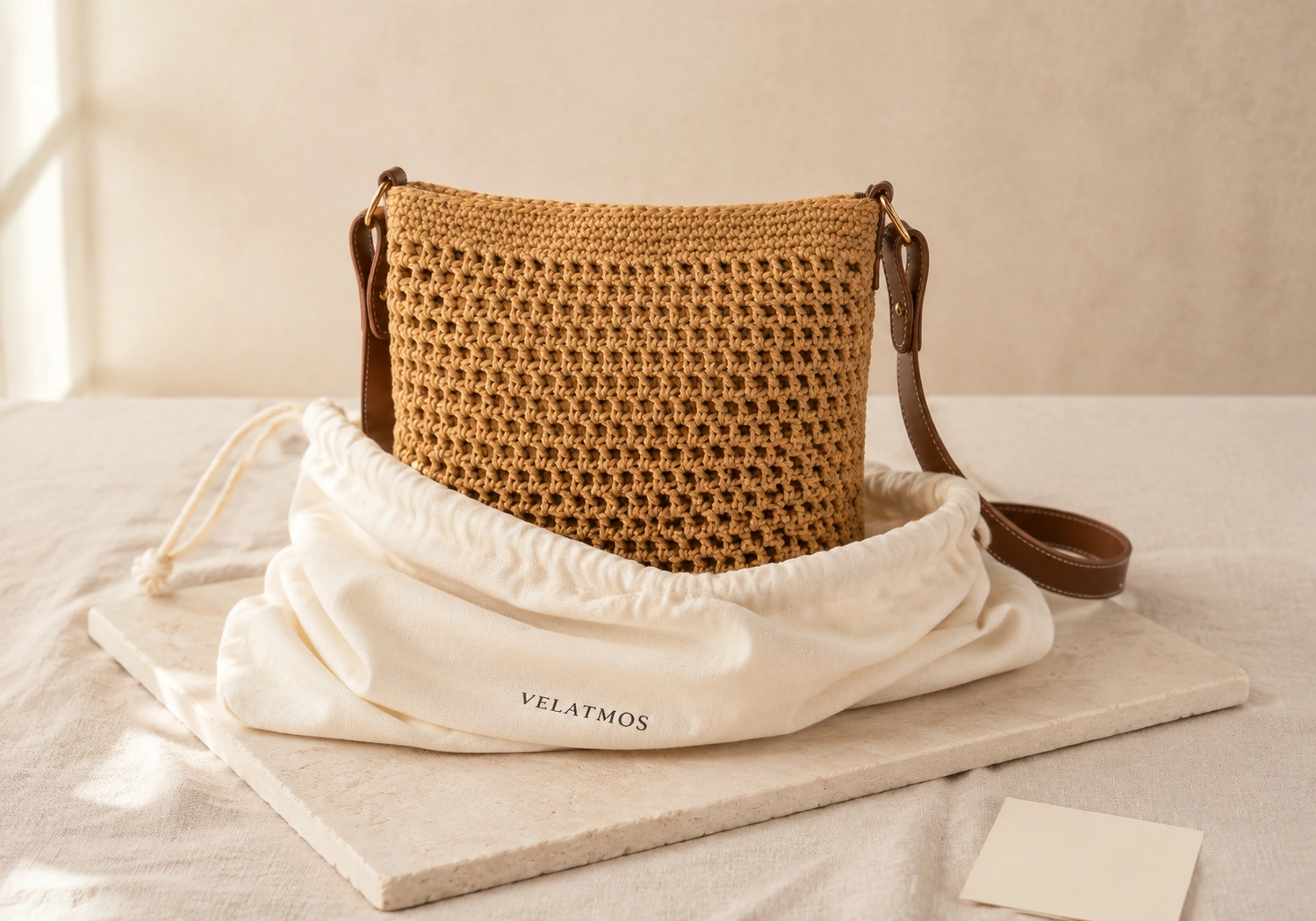 Liora crossbody packed with care essentials