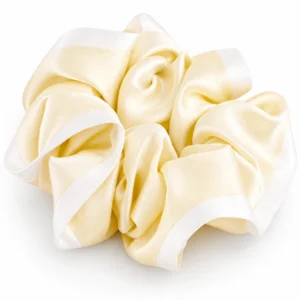 Velatmos SoftSheer Dual-Edge Silk Scrunchie